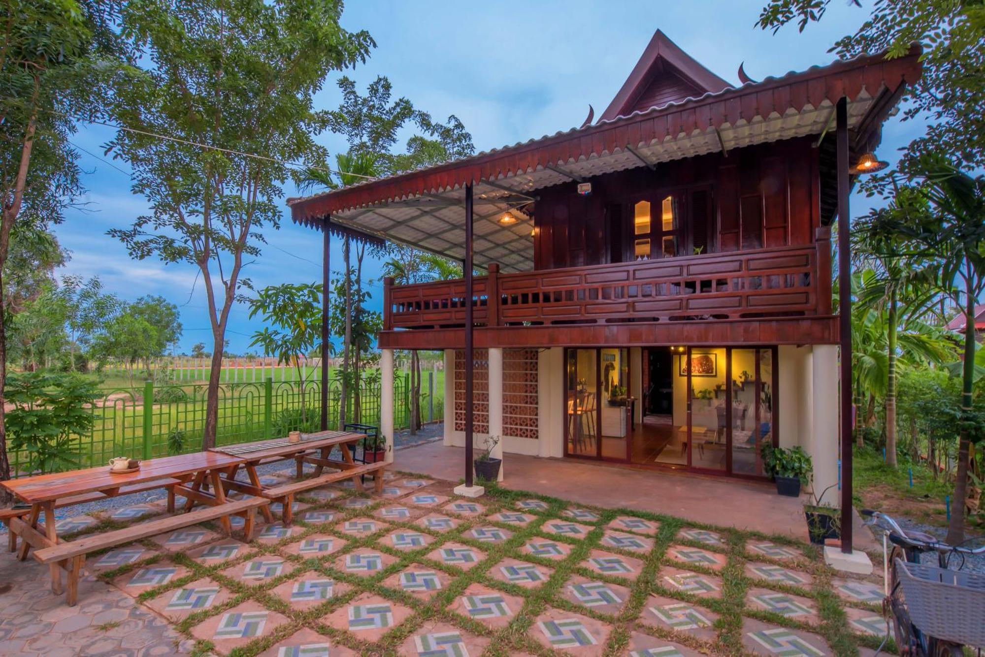 Serene Eco Work & Relax Retreat Rice Field * Siem Reap
