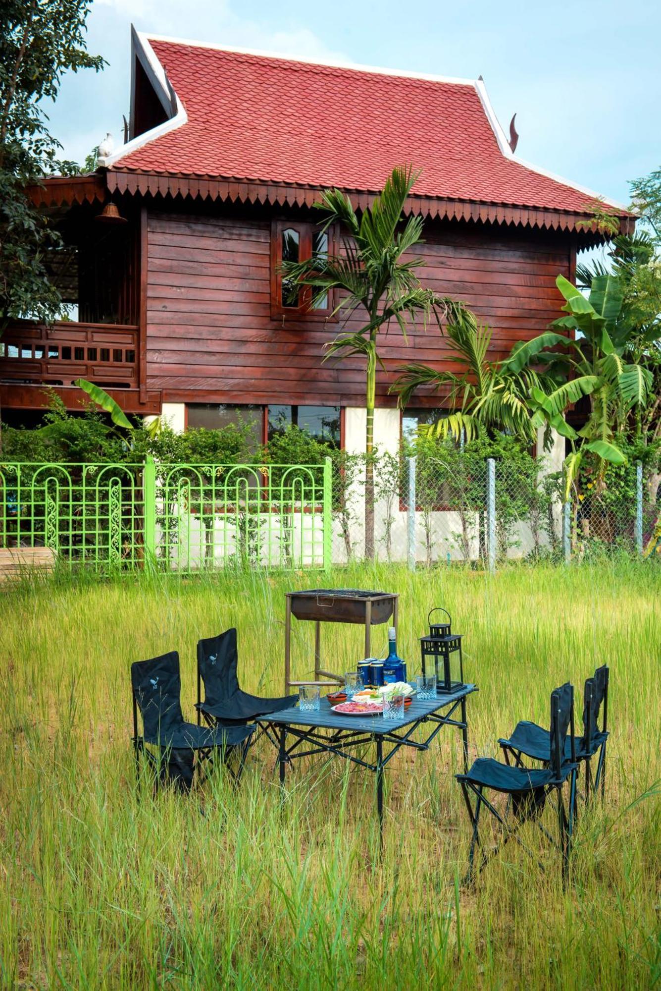 Lodge Serene Eco Work & Relax Retreat Rice Field *