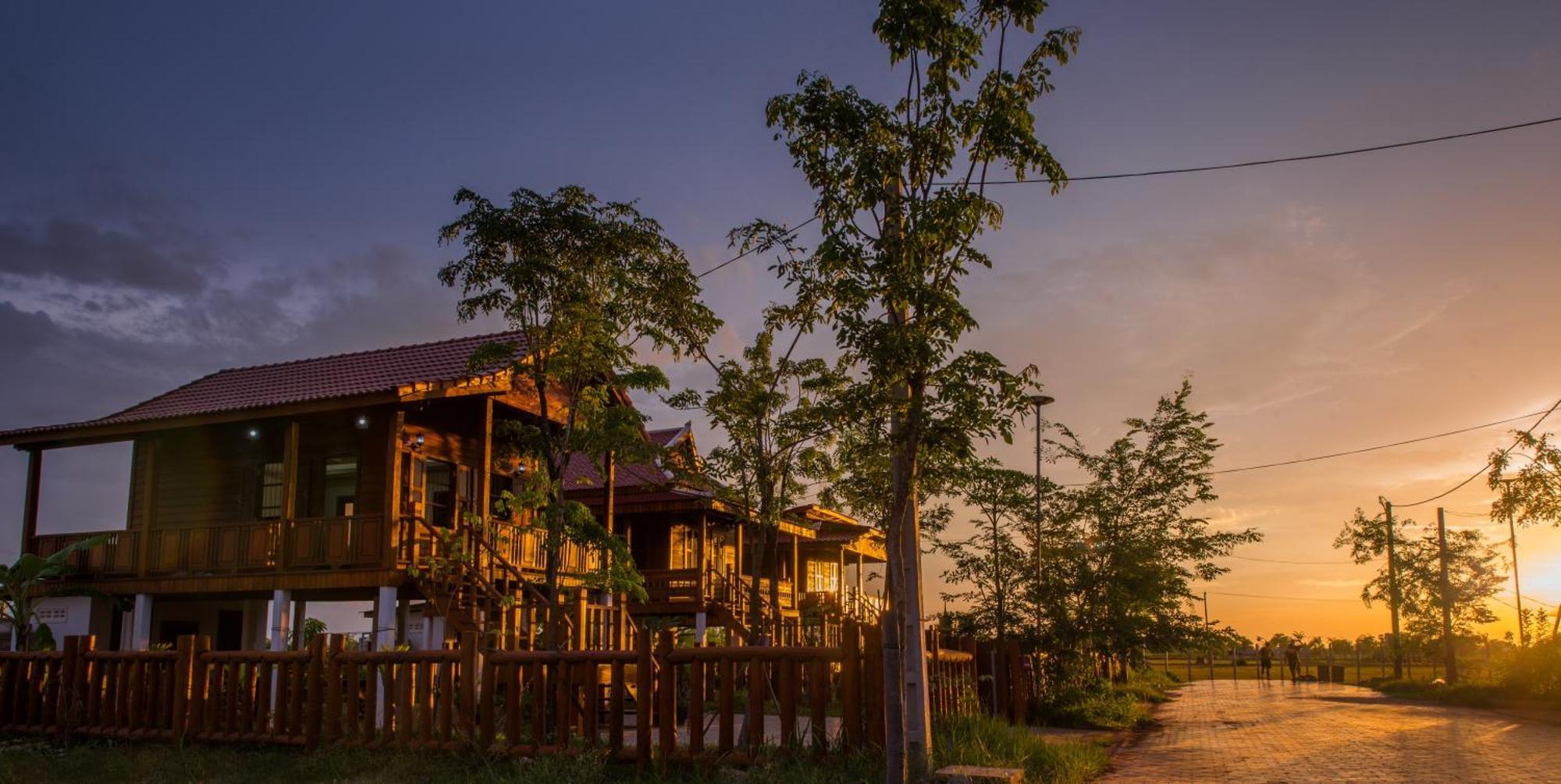 Serene Eco Work & Relax Retreat Rice Field Lodge *