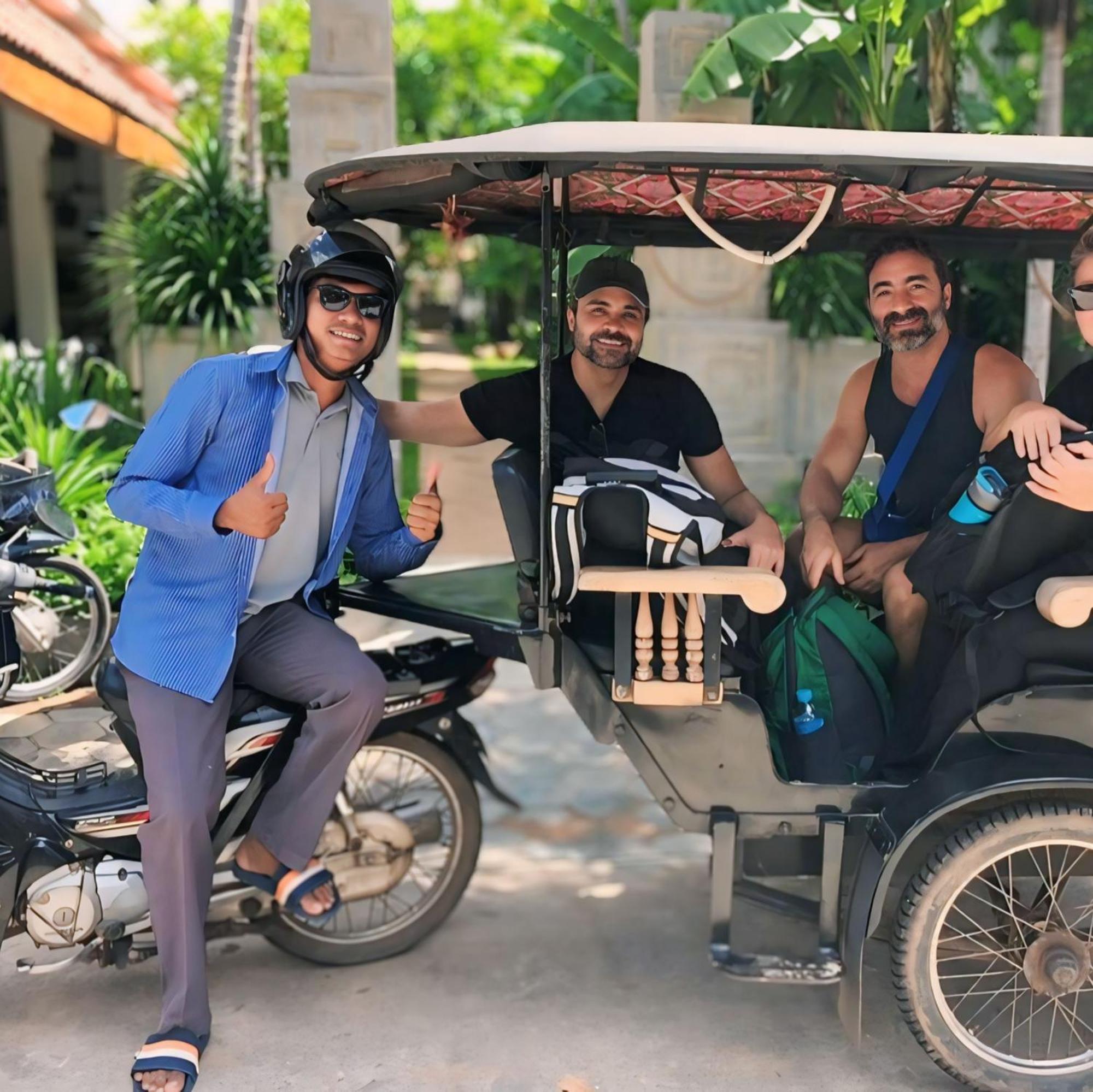Angkor Adventure - Walk & Ride With Daniel Speaking Siem Reap