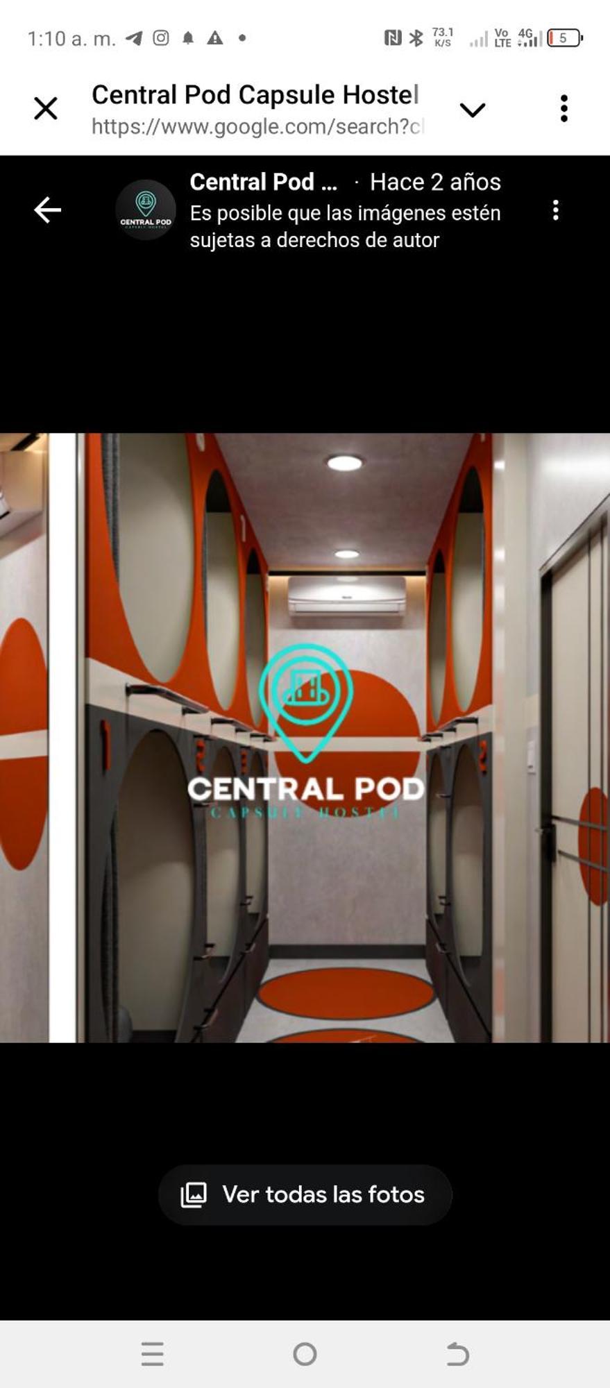 Backpackers El Rincon Espanol Capsule hotel